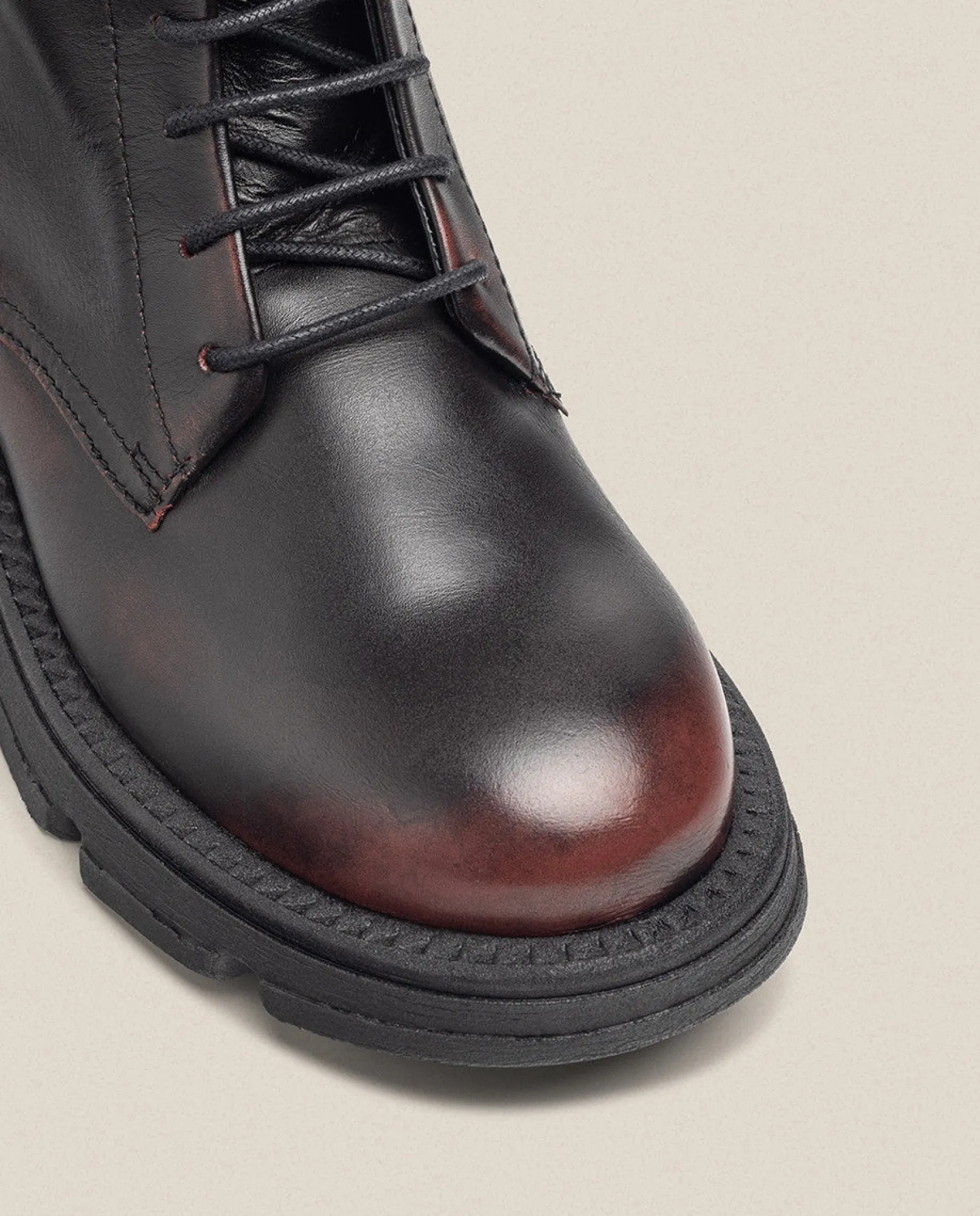 Mujer Yokono Botines|Botín Plano ELZE-003 Burdeos