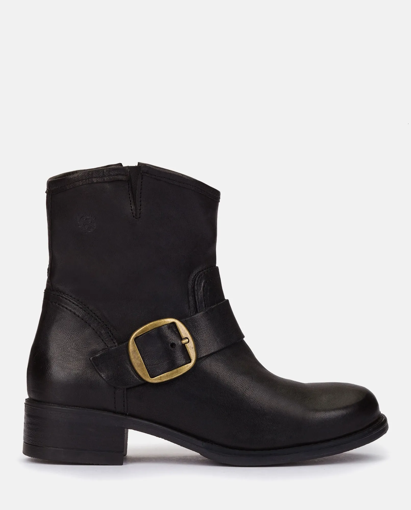 Mujer Yokono Botines|Botín Plano MONS-001 NEGRO
