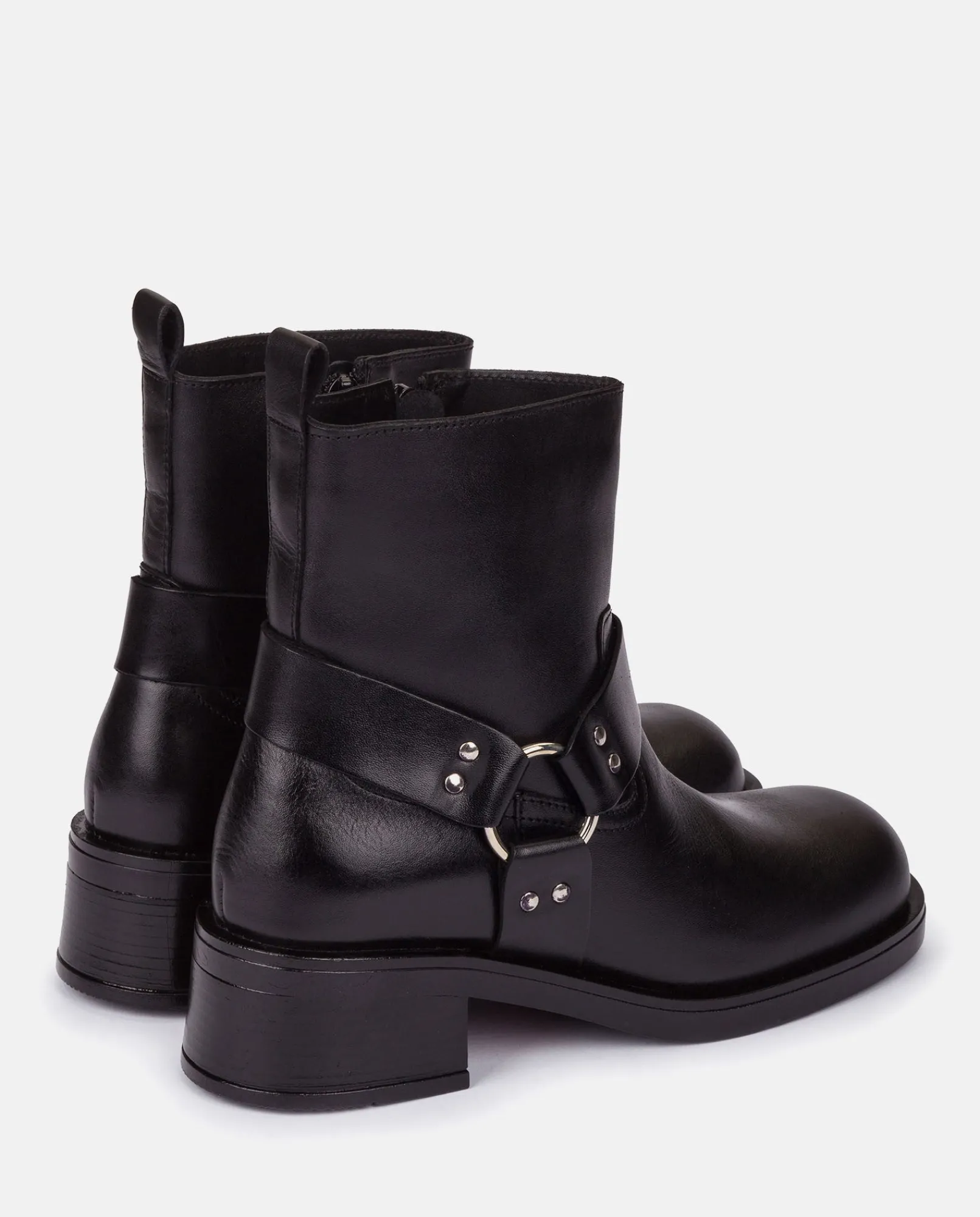 Mujer Yokono Botines|Botín Plano SPA-005 NEGRO