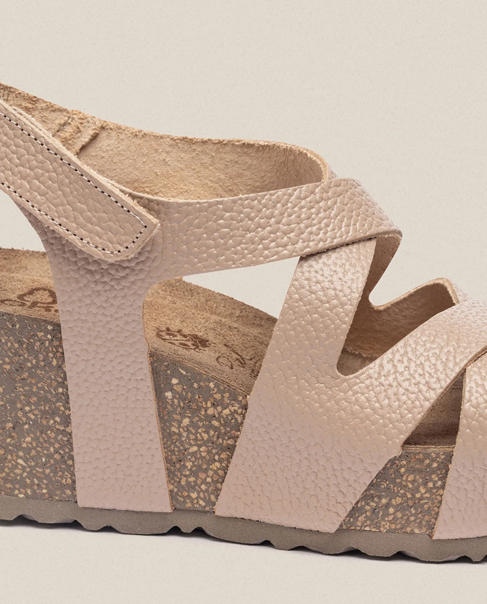 Mujer Yokono Sandalias De Cuña|Sandalia Cuña Bari 303 Beige
