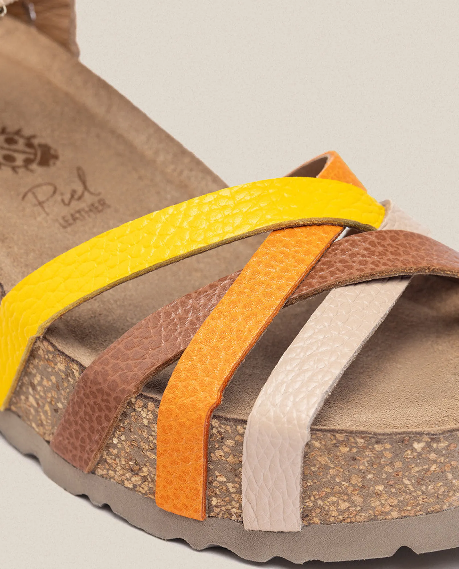 Mujer Yokono Sandalias De Cuña|Sandalia Cuña Bari 302 Beige