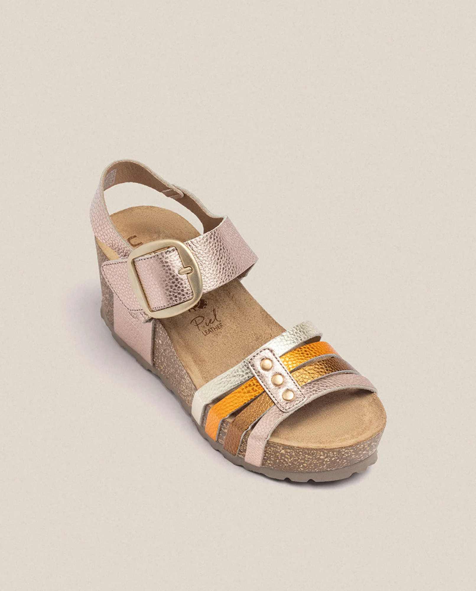 Mujer Yokono Sandalias De Cuña|Sandalia Cuña Bari 304 Rosa