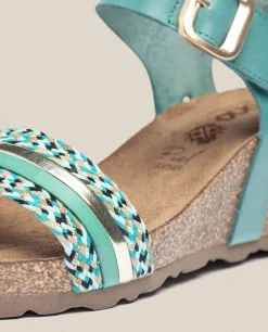 Mujer Yokono Sandalias De Cuña|Sandalia Cuña Cadiz 306 Azul