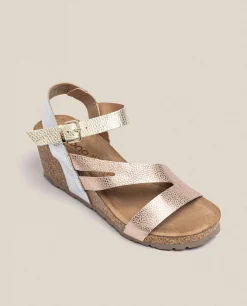 Mujer Yokono Sandalias De Cuña|Sandalia Cuña Cadiz 302 Rosa