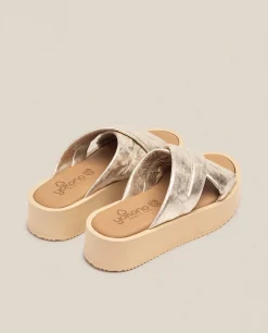 Mujer Yokono Sandalias De Plataforma|Sandalia De Plataforma CARMEN-004 Dorado