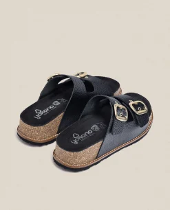 Mujer Yokono Sandalias De Plataforma|Sandalia De Plataforma Oca 013 Negro