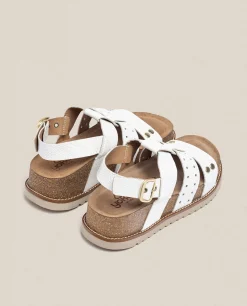 Mujer Yokono Sandalias De Plataforma|Sandalia De Plataforma Oca 007 Blanco