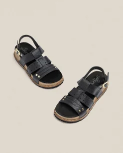Mujer Yokono Sandalias De Plataforma|Sandalia De Plataforma Oca 007 Negro