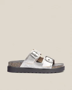 Mujer Yokono Sandalias De Plataforma|Sandalia De Plataforma Tunez 130 Plata