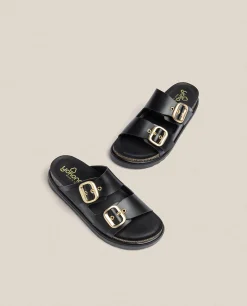 Mujer Yokono Sandalias De Plataforma|Sandalia De Plataforma Tunez 130 Negro