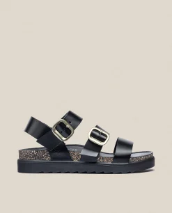 Mujer Yokono Sandalias De Plataforma|Sandalia De Plataforma Tunez 127 Negro