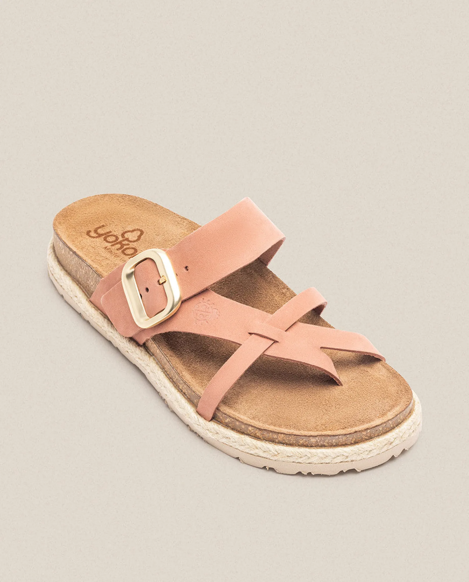 Mujer Yokono Sandalias Planas|Sandalia Plana Arena 003 Rosa