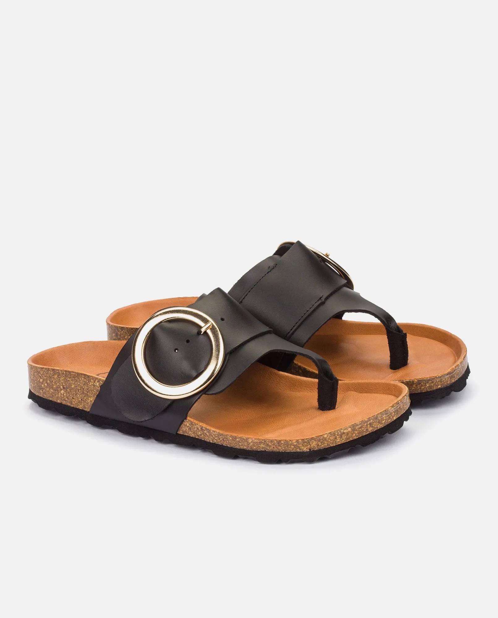 Mujer Yokono Sandalias Planas|Sandalia Plana Granada 704 Negro