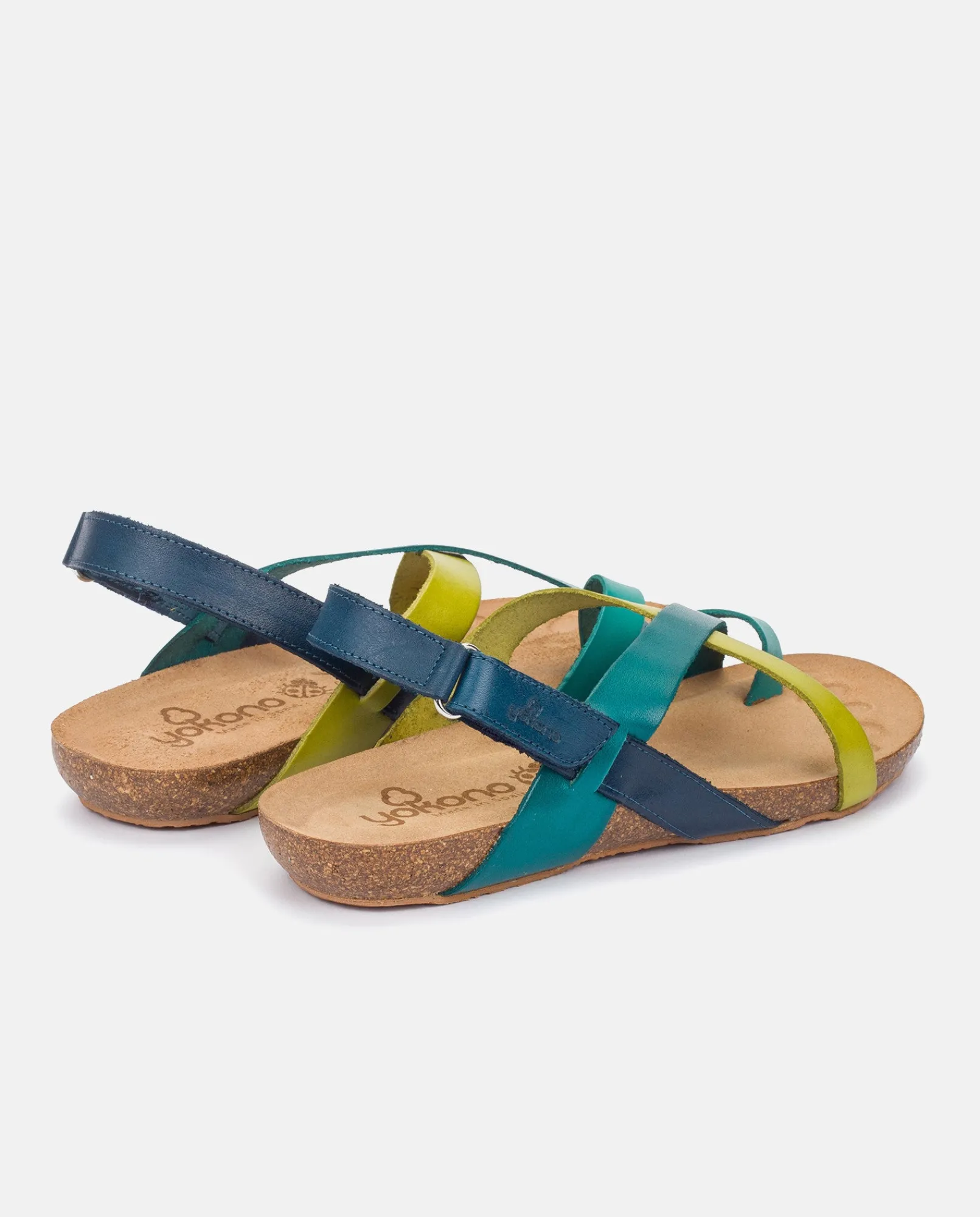 Mujer Yokono Sandalias Planas|Sandalia Plana Ibiza 718 Azul