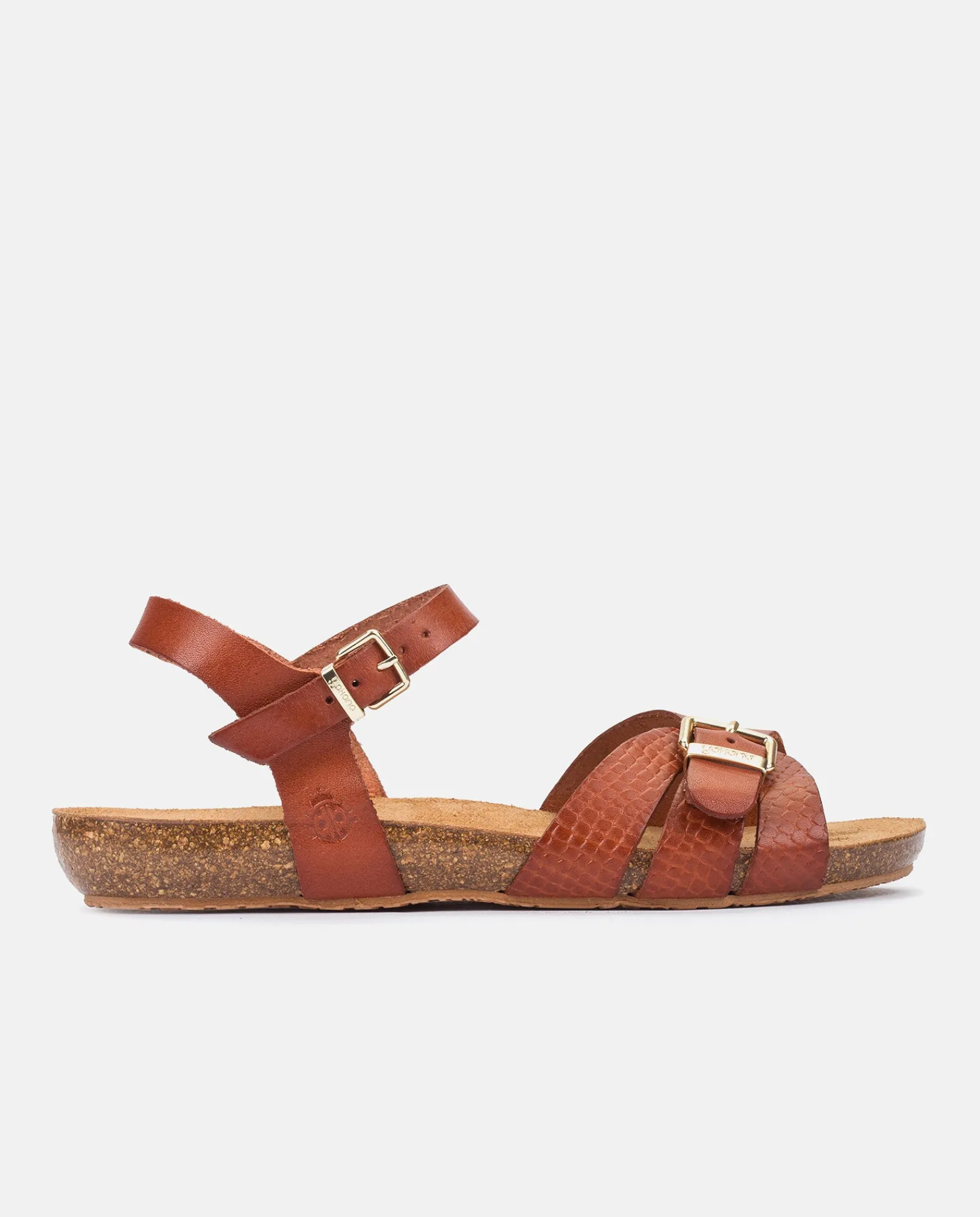 Mujer Yokono Sandalias Planas|Sandalia Plana Ibiza 185 Marron