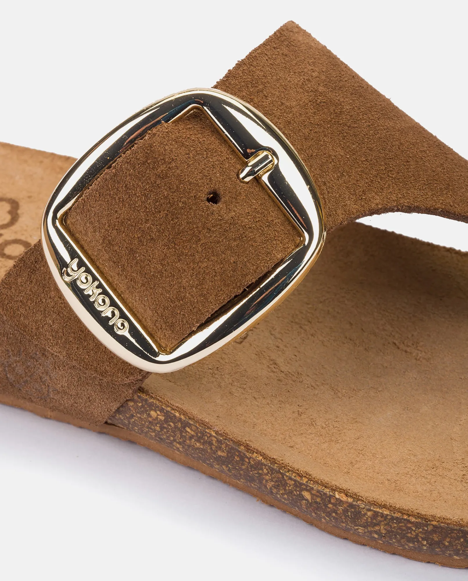 Mujer Yokono Sandalias Planas|Sandalia Plana Ibiza 205 Marron