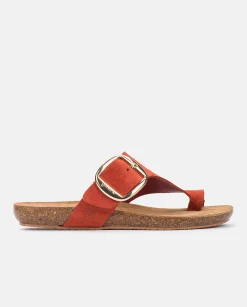Mujer Yokono Sandalias Planas|Sandalia Plana Ibiza 205 Naranja