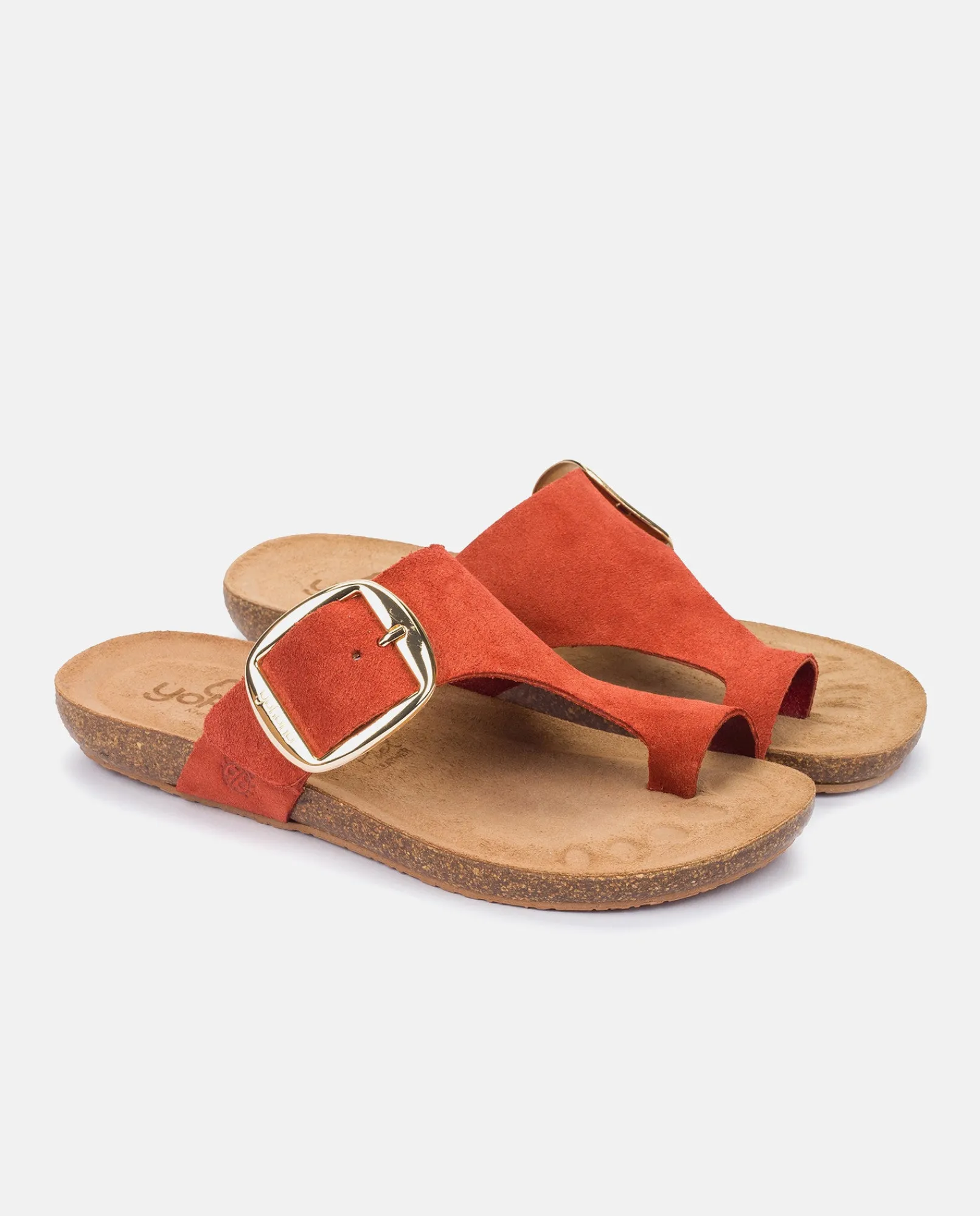Mujer Yokono Sandalias Planas|Sandalia Plana Ibiza 205 Naranja