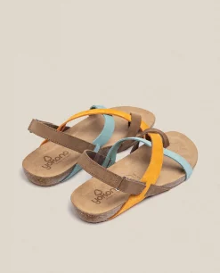 Mujer Yokono Sandalias Planas|Sandalia Plana Ibiza 718 Naranja
