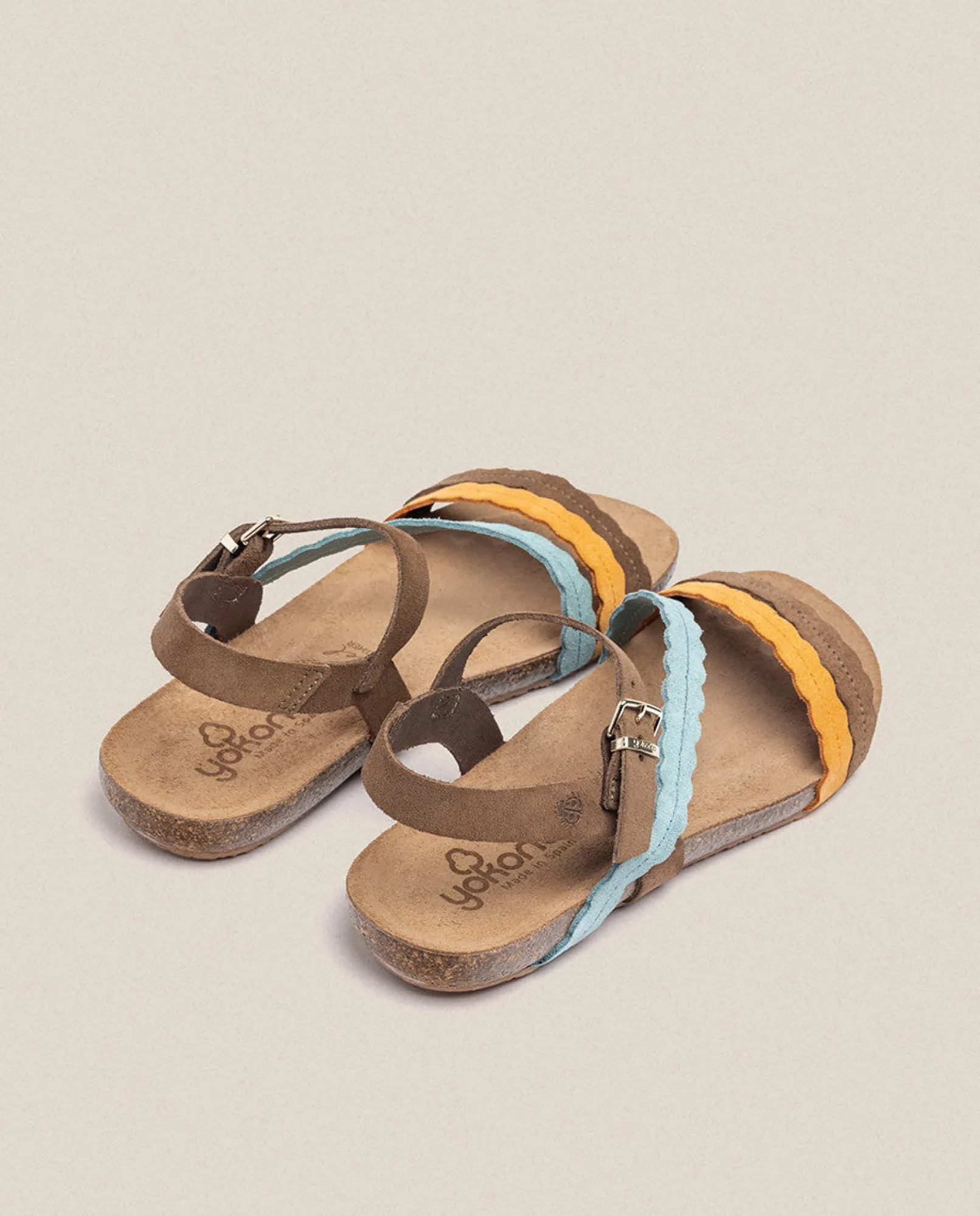 Mujer Yokono Sandalias Planas|Sandalia Plana Ibiza 176 Naranja