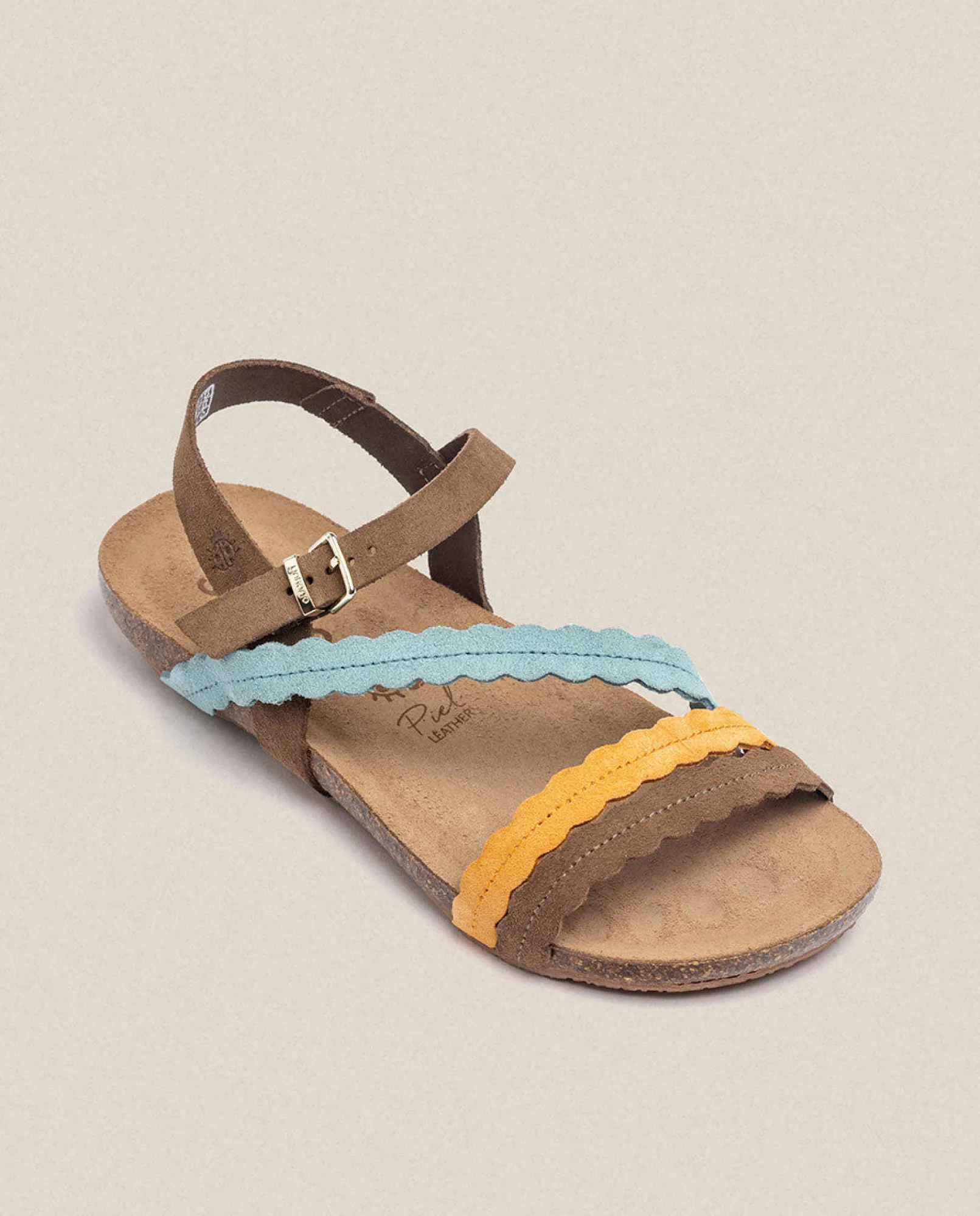 Mujer Yokono Sandalias Planas|Sandalia Plana Ibiza 176 Naranja