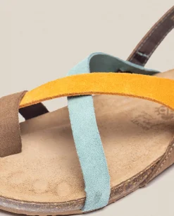 Mujer Yokono Sandalias Planas|Sandalia Plana Ibiza 175 Naranja