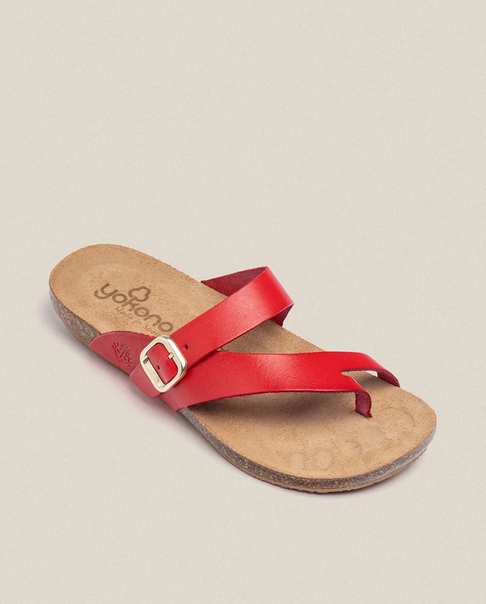 Mujer Yokono Sandalias Planas|Sandalia Plana Ibiza 013 Rojo