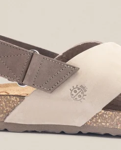 Mujer Yokono Sandalias Planas|Sandalia Plana Jerba 134 Beige