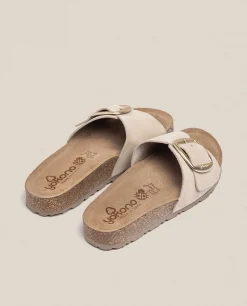 Mujer Yokono Sandalias Planas|Sandalia Plana Jerba 114 Beige