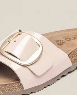 Mujer Yokono Sandalias Planas|Sandalia Plana Jerba 114 Beige