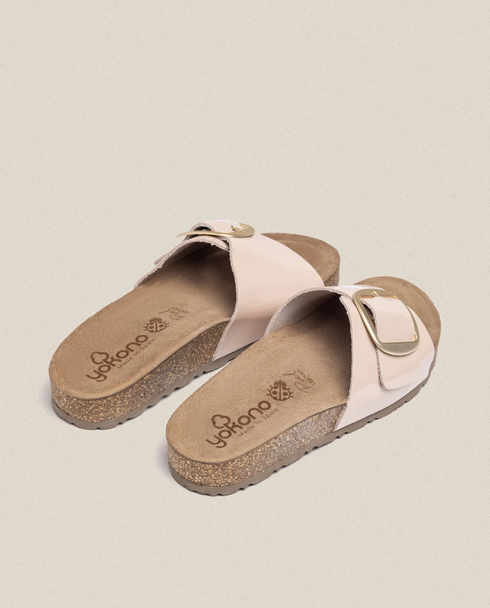 Mujer Yokono Sandalias Planas|Sandalia Plana Jerba 114 Beige