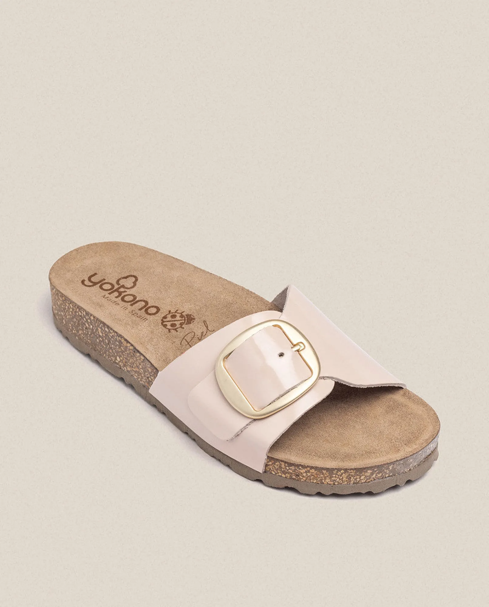Mujer Yokono Sandalias Planas|Sandalia Plana Jerba 114 Beige