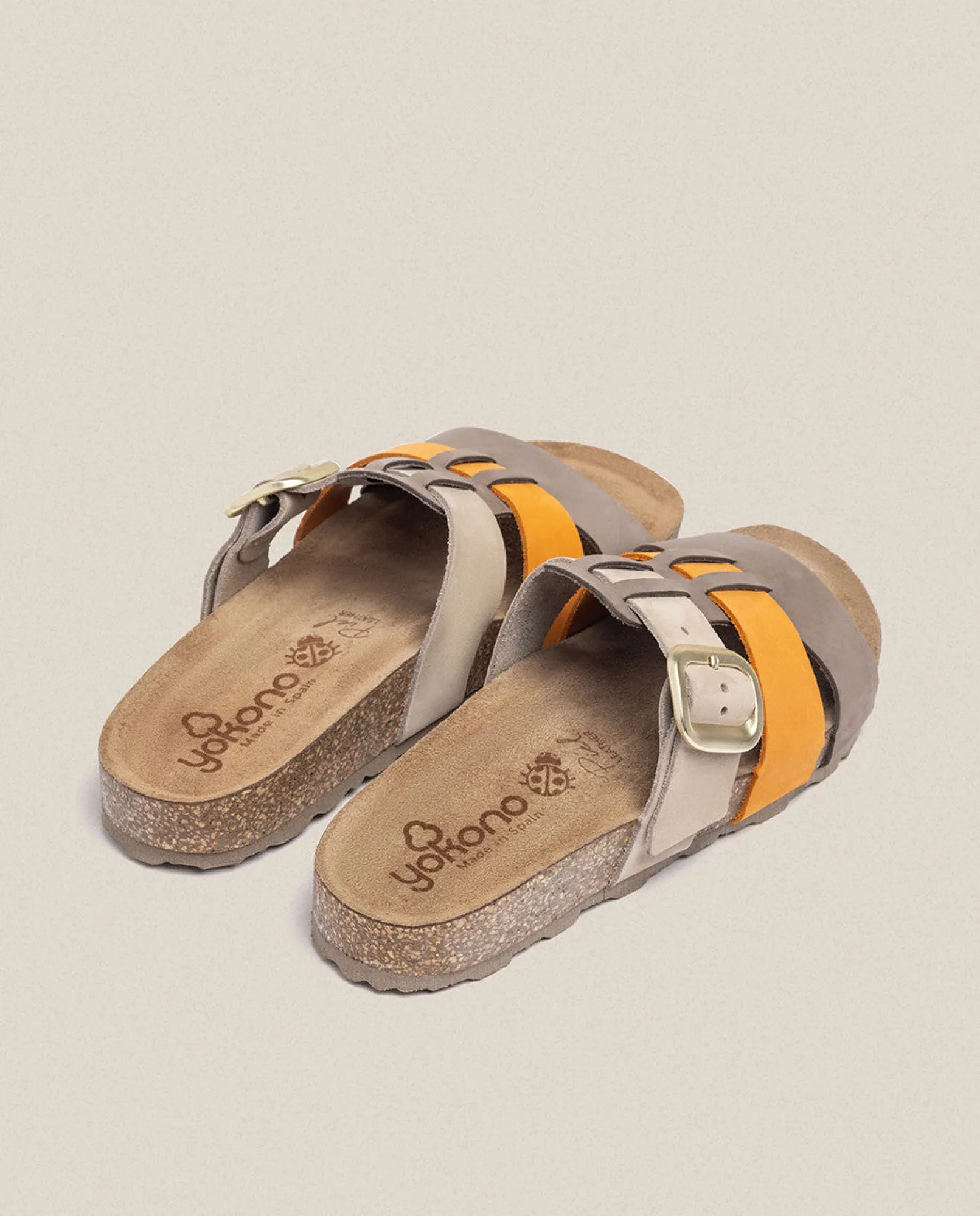 Mujer Yokono Sandalias Planas|Sandalia Plana Jerba 137 Naranja