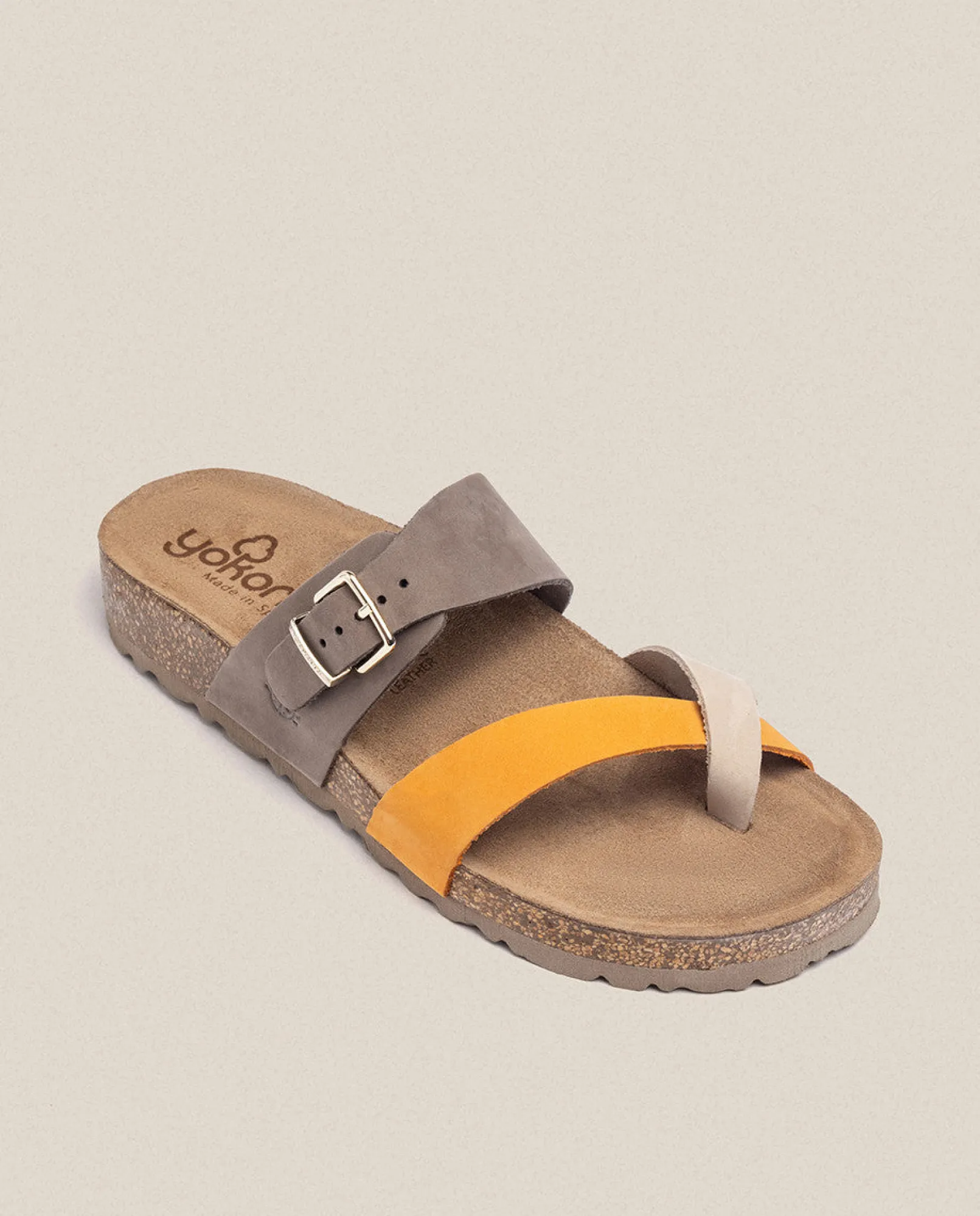 Mujer Yokono Sandalias Planas|Sandalia Plana Jerba 091 Naranja