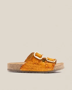 Mujer Yokono Sandalias Planas|Sandalia Plana Jerba 143 Naranja