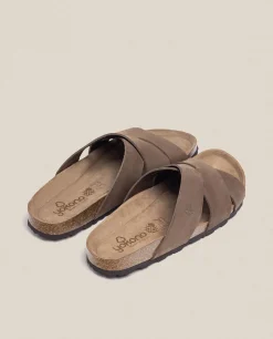 Hombre Yokono Sandalias|Sandalia Plana Macam 217 Beige