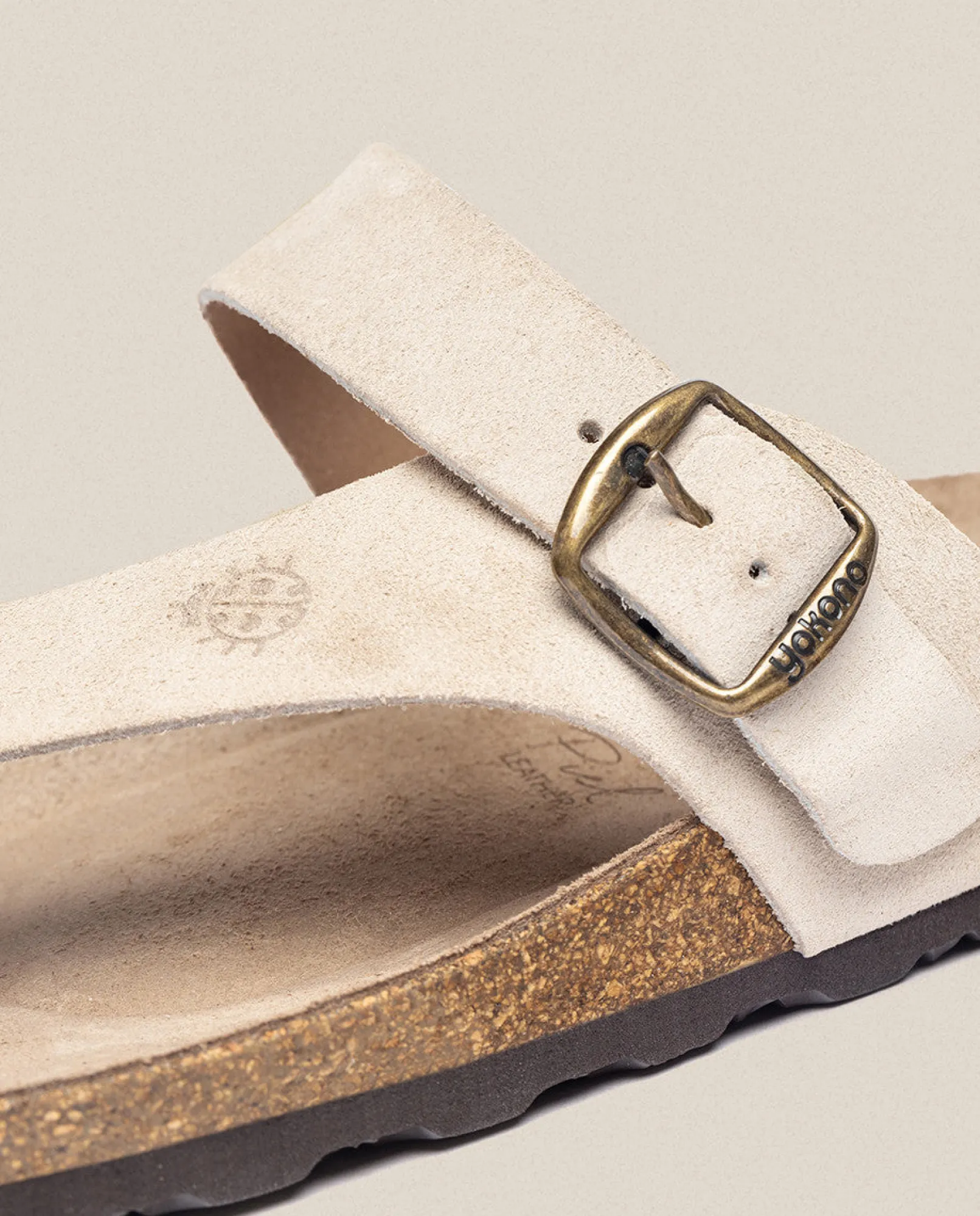 Hombre Yokono Sandalias|Sandalia Plana Macam 203 Beige