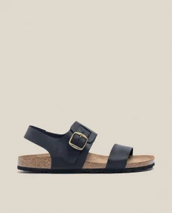 Hombre Yokono Sandalias|Sandalia Plana Macam 216 Negro