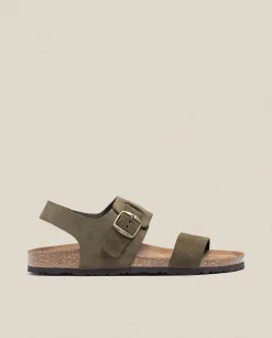 Hombre Yokono Sandalias|Sandalia Plana Macam 216 Verde