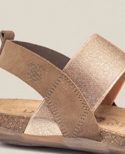 Mujer Yokono Sandalias Planas|Sandalia Plana Manacor 001 Marron