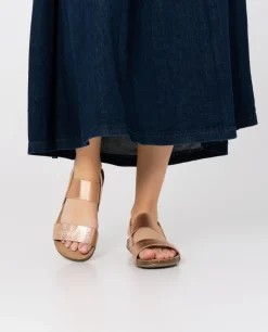 Mujer Yokono Sandalias Planas|Sandalia Plana Manacor 001 Rosa