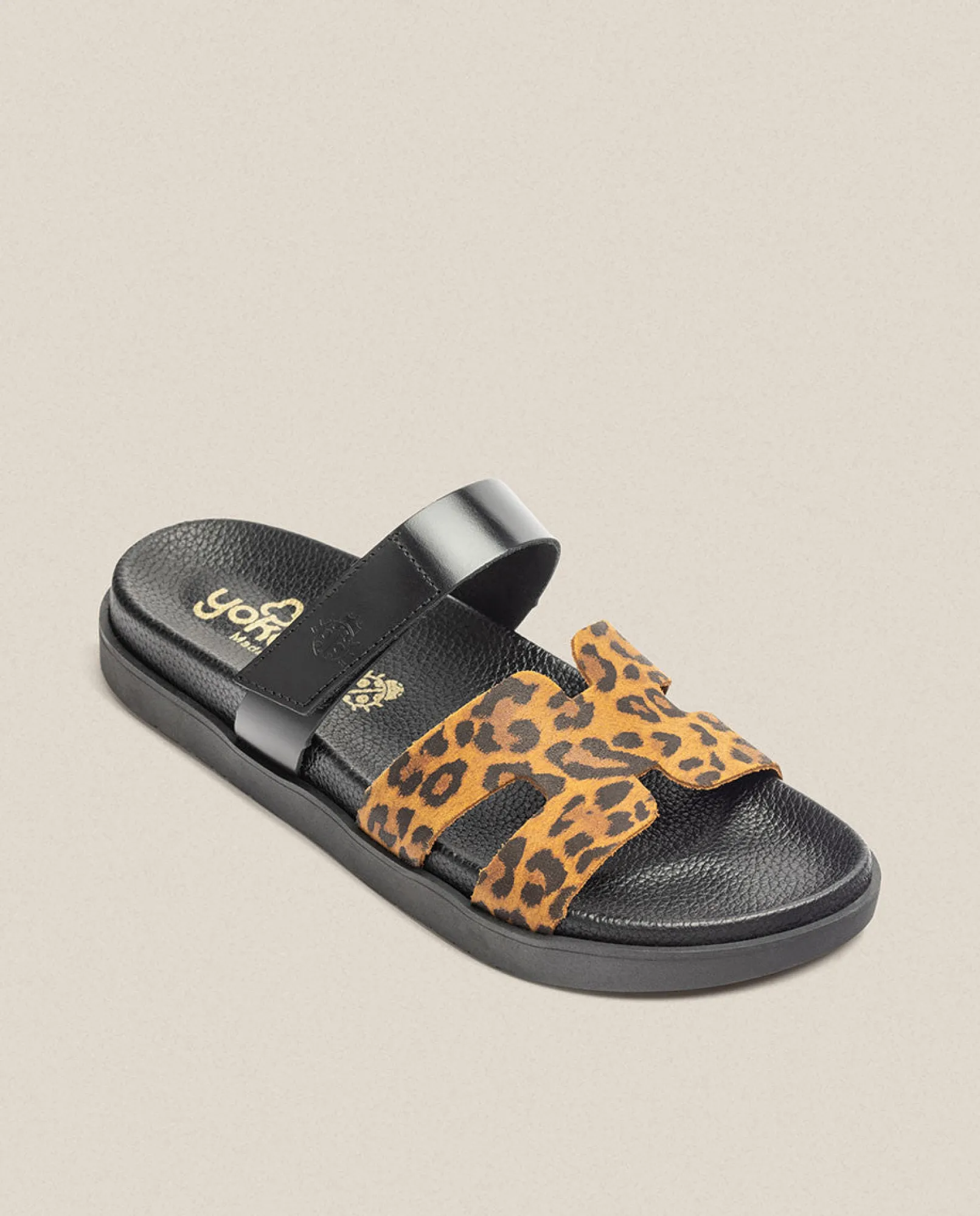 Mujer Yokono Sandalias Planas|Sandalia Plana Morena 125 Leopardo