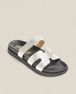 Mujer Yokono Sandalias Planas|Sandalia Plana Morena 125 Plata