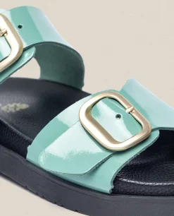 Mujer Yokono Sandalias Planas|Sandalia Plana Morena 002 Verde