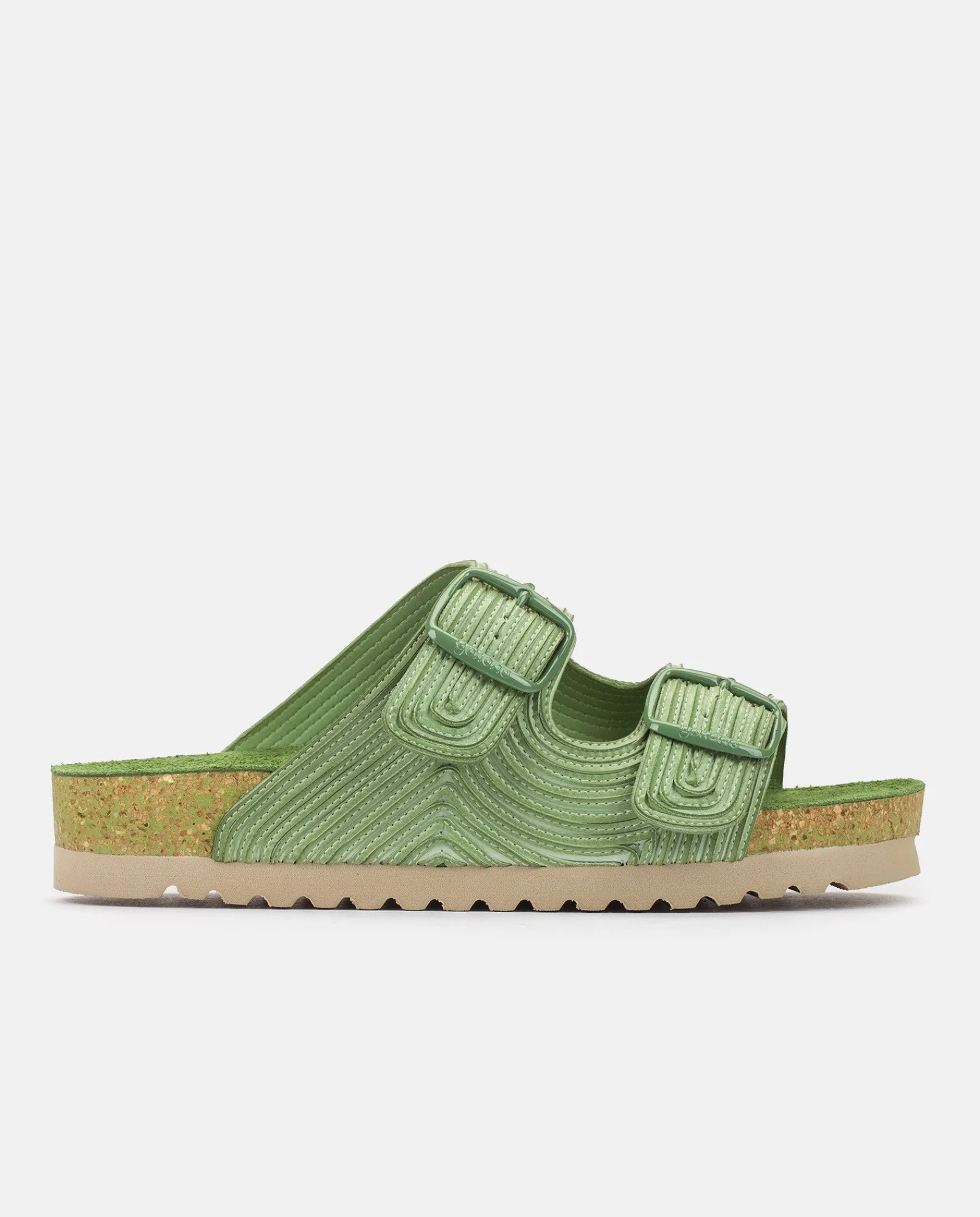 Mujer Yokono Sandalias Planas|Sandalia Plana Noja 003 Verde