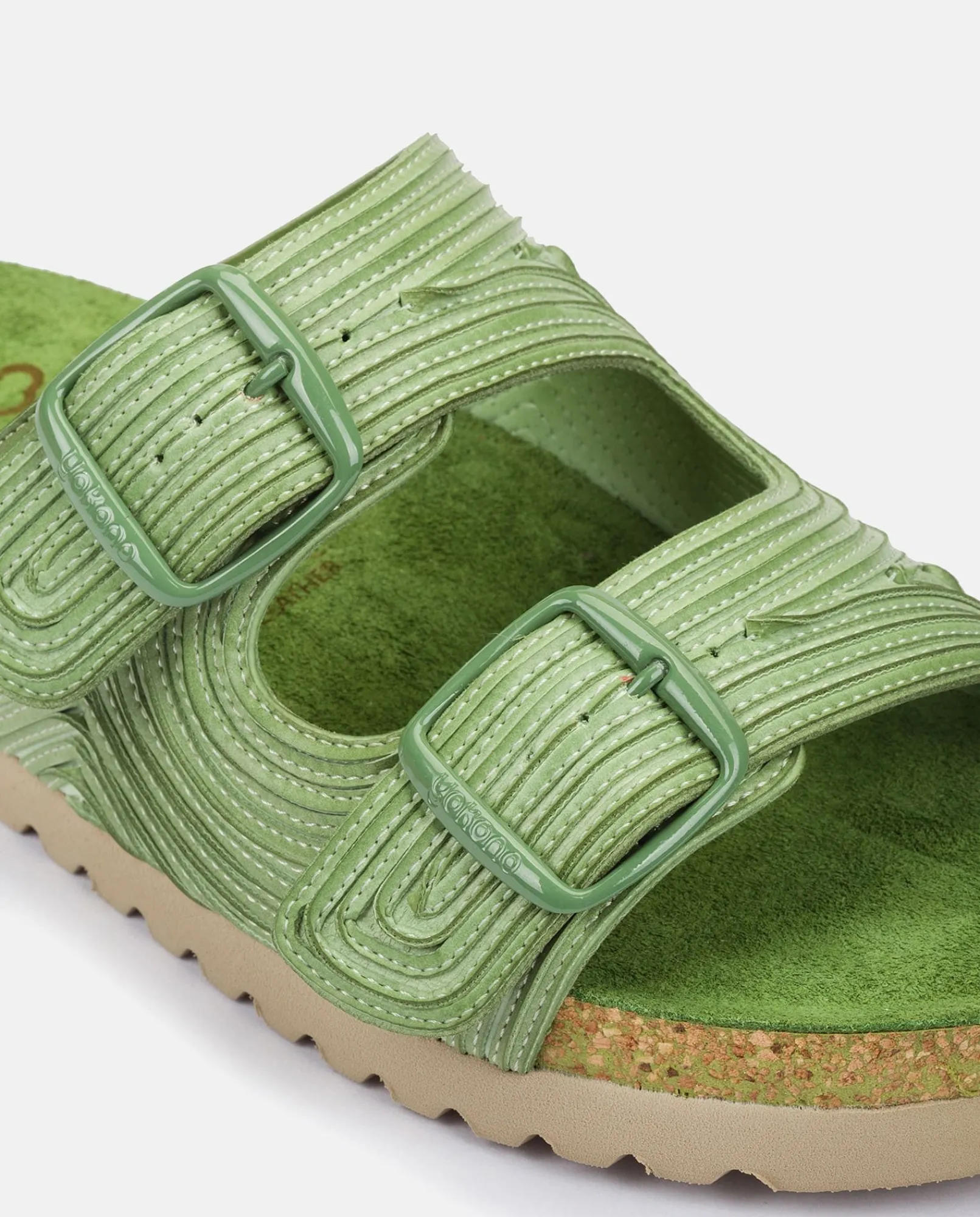 Mujer Yokono Sandalias Planas|Sandalia Plana Noja 003 Verde