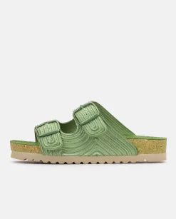 Mujer Yokono Sandalias Planas|Sandalia Plana Noja 003 Verde