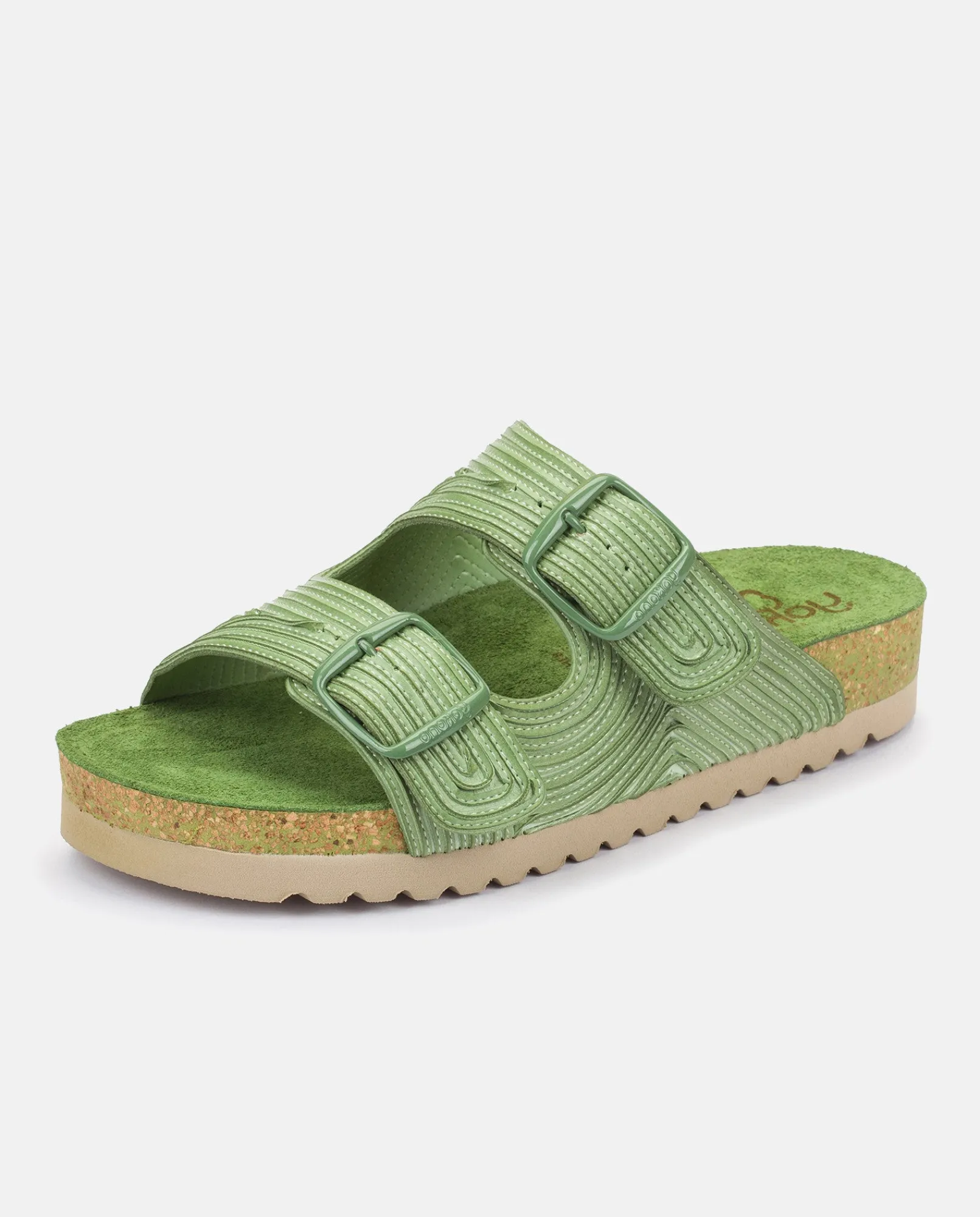 Mujer Yokono Sandalias Planas|Sandalia Plana Noja 003 Verde