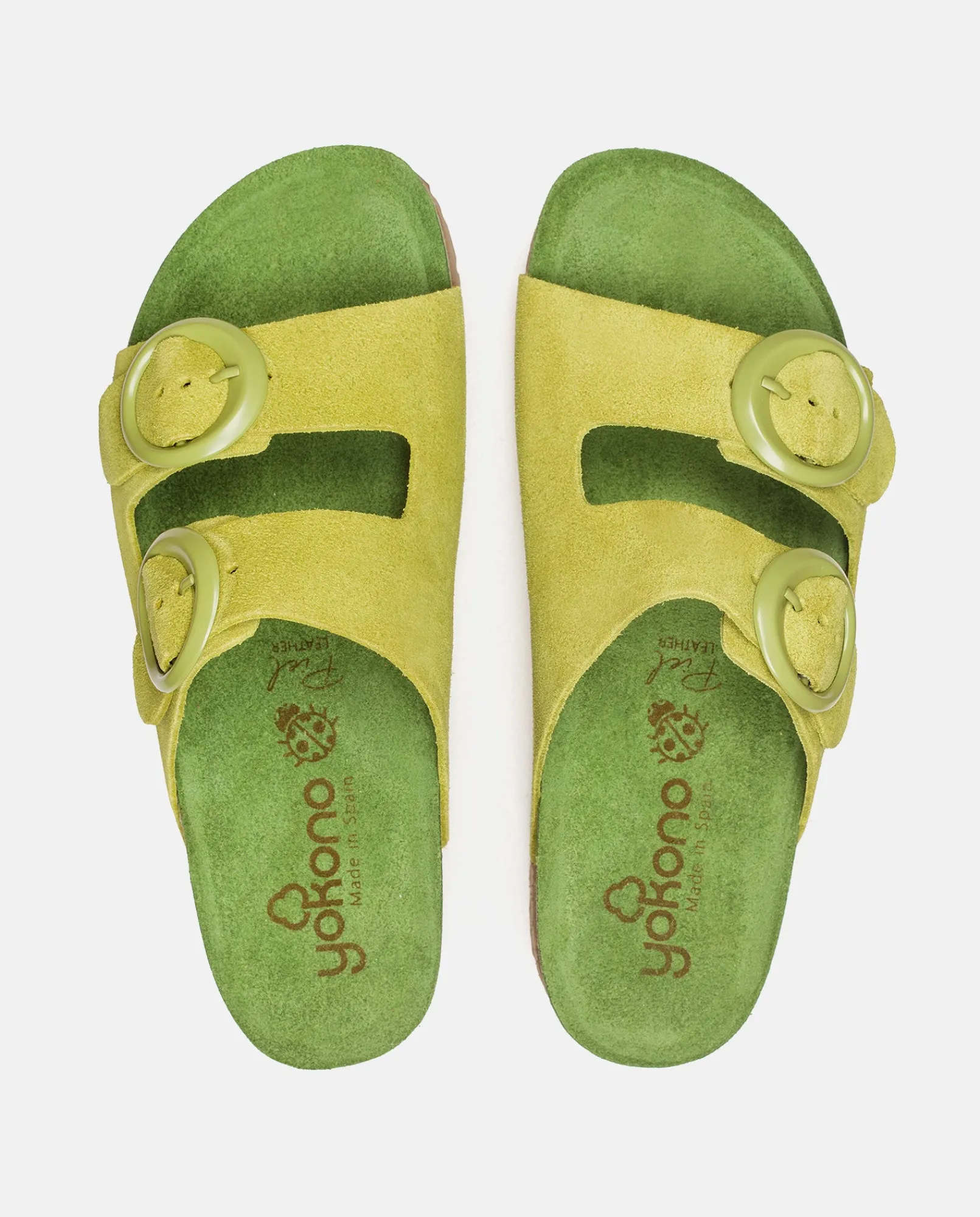 Mujer Yokono Sandalias Planas|Sandalia Plana Rolan 700 Verde