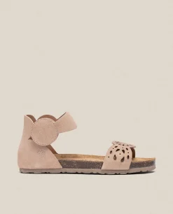 Mujer Yokono Sandalias Planas|Sandalia Plana Villa 086 Beige